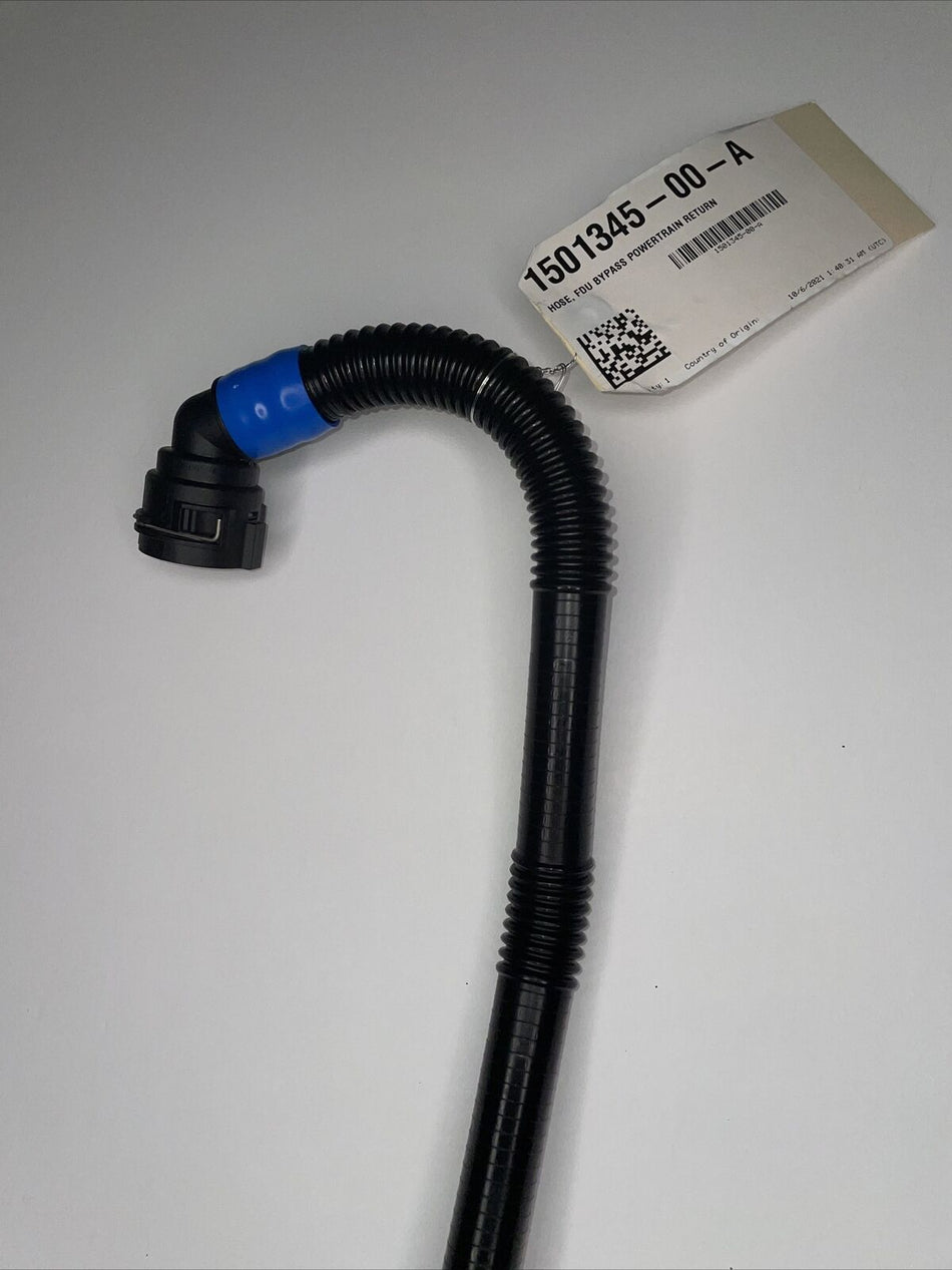 Tesla Model Y Hose, FDU Bypass Powertrain Return. NEW! 1501345-00-A